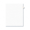 Avery Avery-Style Legal Side Tab Dividers, One-Tab, Title D, Letter, White, 25/Pack AVE01404