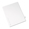 Avery Avery-Style Legal Side Tab Dividers, One-Tab, Title D, Letter, White, 25/Pack AVE01404