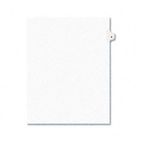 Avery Avery-Style Legal Side Tab Dividers, One-Tab, Title D, Letter, White, 25/Pack AVE01404