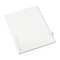 Avery Avery-Style Legal Side Tab Dividers, One-Tab, Title E, Letter, White, 25/Pack AVE01405