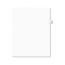 Avery Avery-Style Legal Side Tab Dividers, One-Tab, Title G, Letter, White, 25/Pack AVE01407