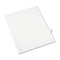 Avery Avery-Style Legal Side Tab Dividers, One-Tab, Title G, Letter, White, 25/Pack AVE01407