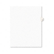 Avery Avery-Style Legal Side Tab Dividers, One-Tab, Title H, Letter, White, 25/Pack AVE01408
