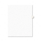 Avery Avery-Style Legal Side Tab Dividers, One-Tab, Title J, Letter, White, 25/Pack AVE01410