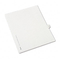 Avery Avery-Style Legal Side Tab Dividers, One-Tab, Title J, Letter, White, 25/Pack AVE01410