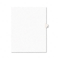 Avery Avery-Style Legal Side Tab Dividers, One-Tab, Title K, Letter, White, 25/Pack AVE01411