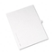 Avery Avery-Style Legal Side Tab Dividers, One-Tab, Title M, Letter, White, 25/Pack AVE01413