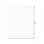 Avery Avery-Style Legal Side Tab Dividers, One-Tab, Title N, Letter, White, 25/Pack AVE01414