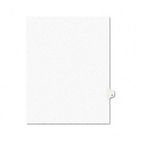 Avery Avery-Style Legal Side Tab Dividers, One-Tab, Title T, Letter, White, 25/Pack AVE01420