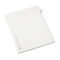 Avery Avery-Style Legal Side Tab Dividers, One-Tab, Title x, Letter, White, 25/Pack AVE01424