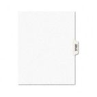 Avery Avery-Style Legal Tab Dividers, Table of Contents, White, 25/Set AVE11910