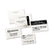 Avery Badge Holders w/Laser/Inkjet Inserts, Top Loading, 3 x 4, White, 100/Box AVE74540