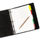 Avery Big Tab Write-On Dividers w/Erasable Laminated Tabs, Clear, 5/Set AVE23076