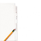 Avery Big Tab Write-On Dividers w/Erasable Laminated Tabs, White, 5/Set AVE23075