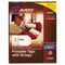 Avery Blank Printer-Compatible Tags With Strings, 2 x 3 1/2, White, 96/Pack AVE22802