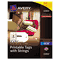 Avery Blank Printer-Compatible Tags With Strings, 2 x 3 1/2, White, 96/Pack AVE22802