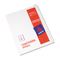 Avery Blank Tab Legal Index Divider Set, 25-Tab, Letter, White, Set of 25 AVE11959