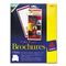 Avery Brochure Paper, Glossy, 8-1/2 x 11, White, 50 Sheets/Pack AVE5884