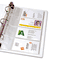 Avery Business Card Binder Pages, 8 2 x 3 1/2 Cards/Page, 5 Pages/Pack AVE76025