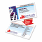 Avery Clean Edge Laser Business Cards, White, 2 x 3 1/2, 10/Sheet, 2000/Box AVE5870