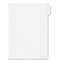 Avery Direct Print Unpunched Presentation Dividers, 5-Tab, Letter, White, 4 Sets/Pack AVE11568