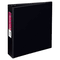 Avery Durable EZ-Turn Ring Reference Binder, 11 x 8-1/2, 2" Capacity, Black AVE27550