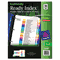 Avery EcoFriendly Ready Index Table of Contents Divider, Multicolor 1-31, 11 x 8-1/2 AVE11084