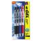 Avery eGEL Roller Ball Retractable Gel Pen, Assorted Ink, Medium, 4 per Set AVE49949