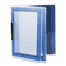 Avery Flexi-View Cover, Swing Clip, Letter, Holds 25 Pages, Clear/Navy, 2/Pack AVE47851