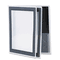 Avery Flexi-View Two-Pocket Polypropylene Folder, Translucent Black, 2/Pack AVE47847