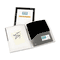 Avery Flexi-View Two-Pocket Polypropylene Folder, Translucent Black, 2/Pack AVE47847
