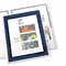 Avery Flexi-View Two-Pocket Polypropylene Folders, Navy/Translucent, 2/Pack AVE47846