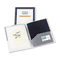Avery Flexi-View Two-Pocket Polypropylene Folders, Navy/Translucent, 2/Pack AVE47846