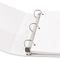 Avery Framed View Binder With One Touch Locking EZD Rings, 1-1/2" Capacity, White AVE68060
