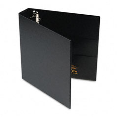 Avery Heavy-Duty Vinyl EZD Ring Reference Binder, 1-1/2" Capacity, Black AVE79985