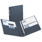 Avery Heavy-Duty Vinyl EZD Ring Reference Binder, Label Holder, 1" Capacity, Black AVE79990