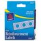 Avery Hole Reinforcements, 1/4" Diameter, Clear, 200/Pack AVE05721