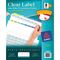 Avery Index Maker Clear Label Contemporary Color Dividers, 8-Tab, 25 Sets/Box AVE11993