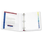 Avery Index Maker Clear Label Contemporary Color Dividers, 8-Tab, 5 Sets/Pack AVE11991