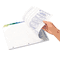 Avery Index Maker Clear Label Contemporary Color Dividers, 8-Tab, 5 Sets/Pack AVE11991