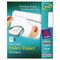 Avery Index Maker Clear Label Dividers, 12-Tab, Letter, White AVE11428