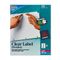 Avery Index Maker Clear Label Dividers, 3-Tab, Letter, White, 25 Sets AVE11445