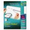 Avery Index Maker Clear Label Dividers, 5-Tab, Letter, White AVE11416