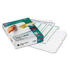 Avery Index Maker Clear Label Dividers, 8-Tab, Letter, White, 25 Sets AVE11447