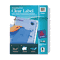 Avery Index Maker Clear Label Punched Dividers, Blue 8-Tab, Letter AVE11453