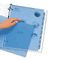 Avery Index Maker Clear Label Punched Dividers, Blue 8-Tab, Letter AVE11453