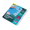 Avery Index Maker Clear Label Punched Dividers, Blue 8-Tab, Letter AVE11453