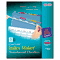 Avery Index Maker Clear Label Punched Dividers, Multicolor 5-Tab, Letter AVE11452