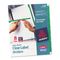 Avery Index Maker Divider w/Color Tabs, Green 8-Tab, Letter, 5 Sets/Pack AVE11409