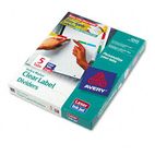 Avery Index Maker Divider w/Multicolor Tabs, 5-Tab, Letter, 25 Sets/Box AVE11423